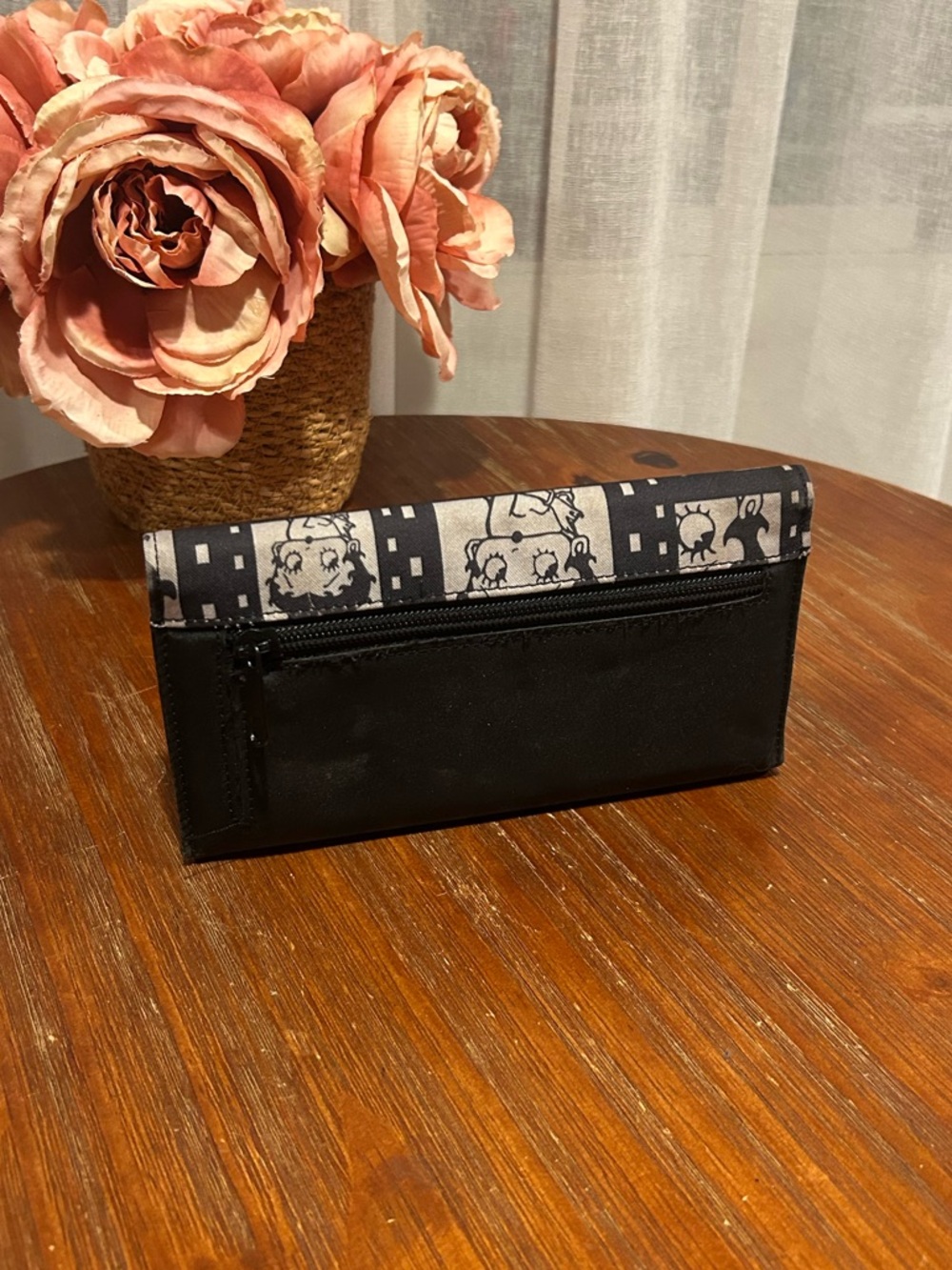 Vintage Betty Boop TriFold Canvas Wallet - Picture 3 of 4